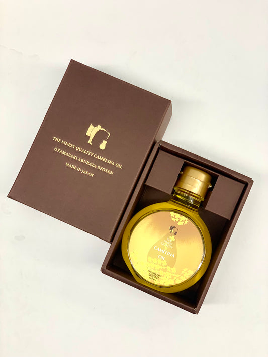 <ギフト箱入り>THE FINEST QUALITY CAMELINA OIL(150ml)<送料込み>