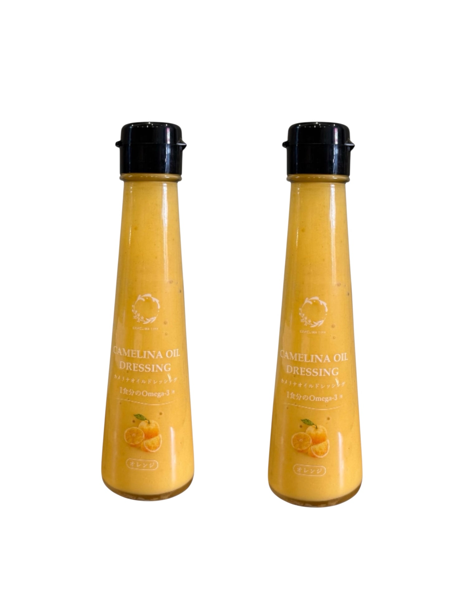 【2本セット】オレンジ香る　カメリナオイルドレッシング（100ml）＜送料込み＞