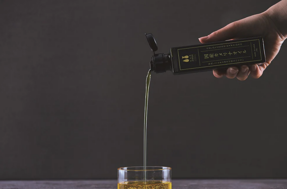 【定期購入】大山崎油座商店の国産カメリナオイル(130g)